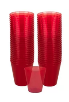 Vaso Shot 2oz Rojo C/100