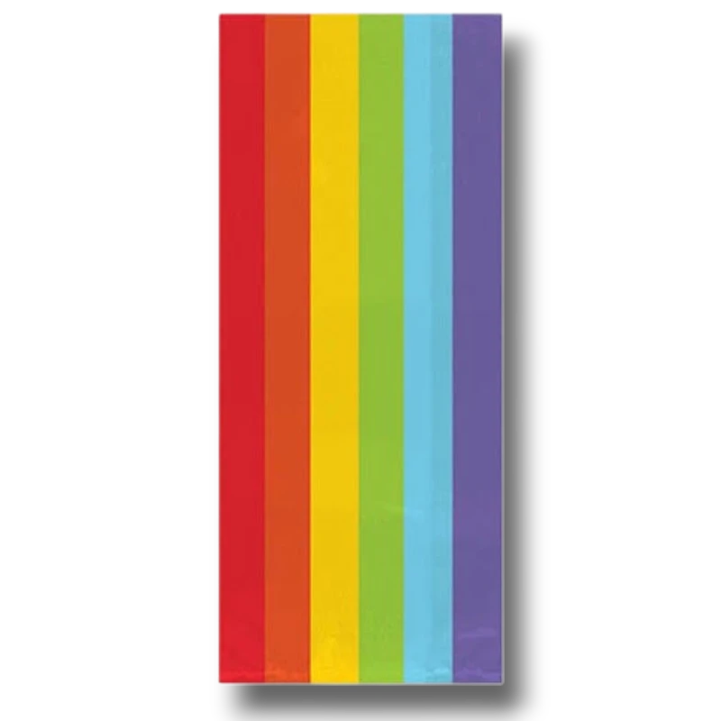 Rainbow Cellophane Bag C/25