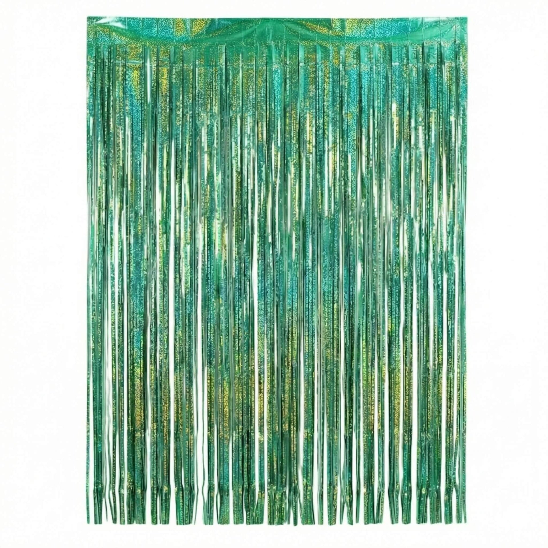 Cortina Holografica Verde Bandera C/1