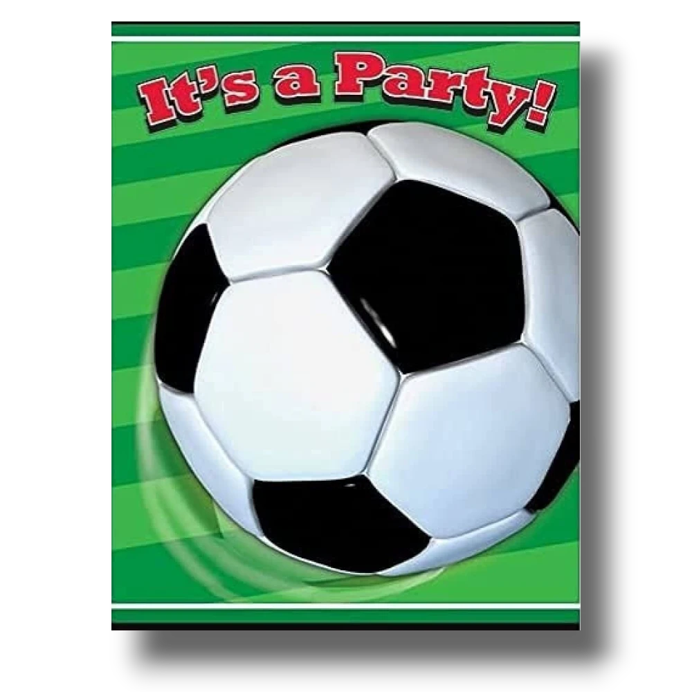 Soccer Invitation C/1