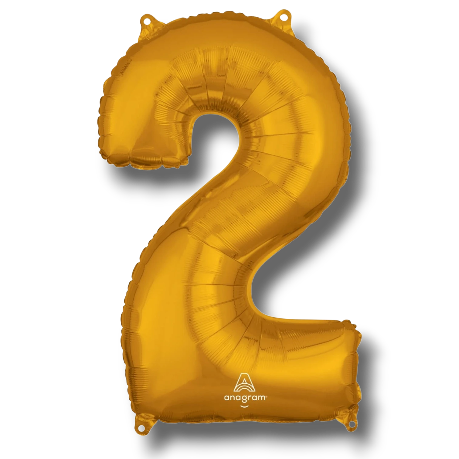 Globo 26" Numero 2 Oro C/1