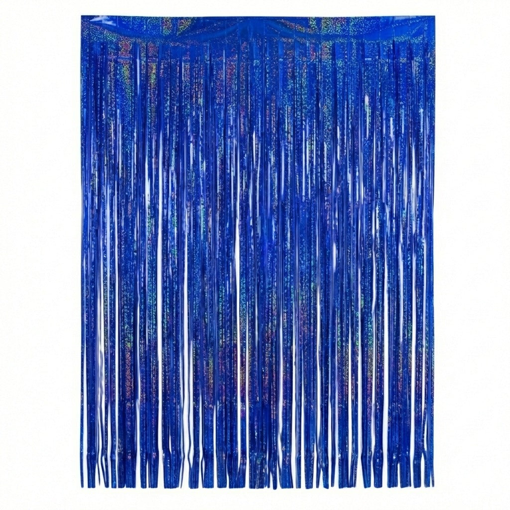 Cortina Holografica Azul Rey C/1