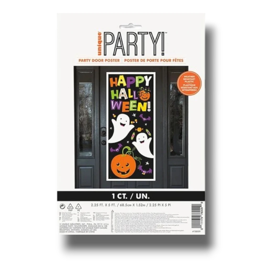 Poster Para Puerta Happy Halloween C/1