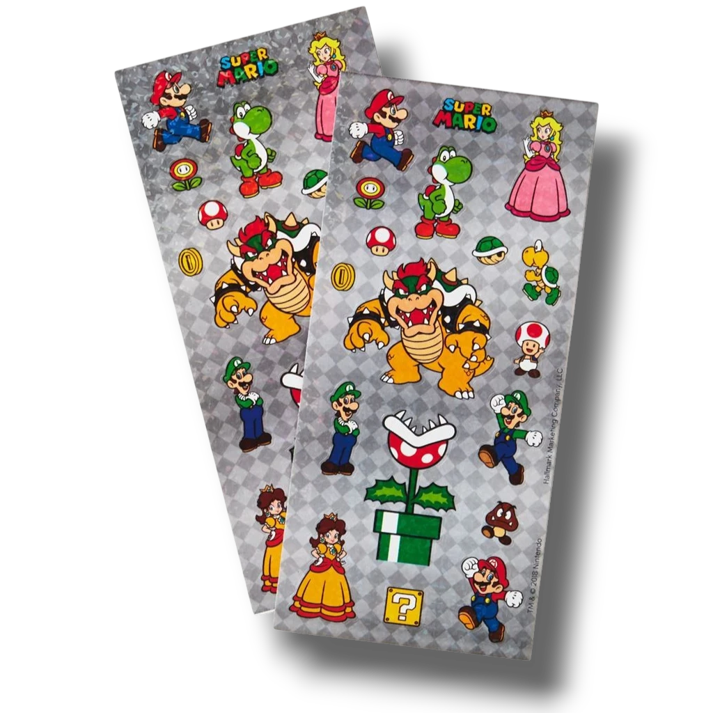 Super Mario Sticker Template C/36