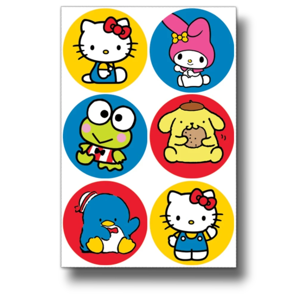 Kitty And Friends Badge C/24
