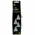 Gorritos De Papel Plata Iridiscente C/8