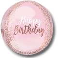 Orbz HBD Rosa Puntos Dorados