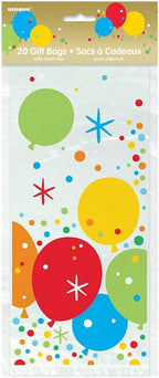 Cellophane Bag Balloons C/20