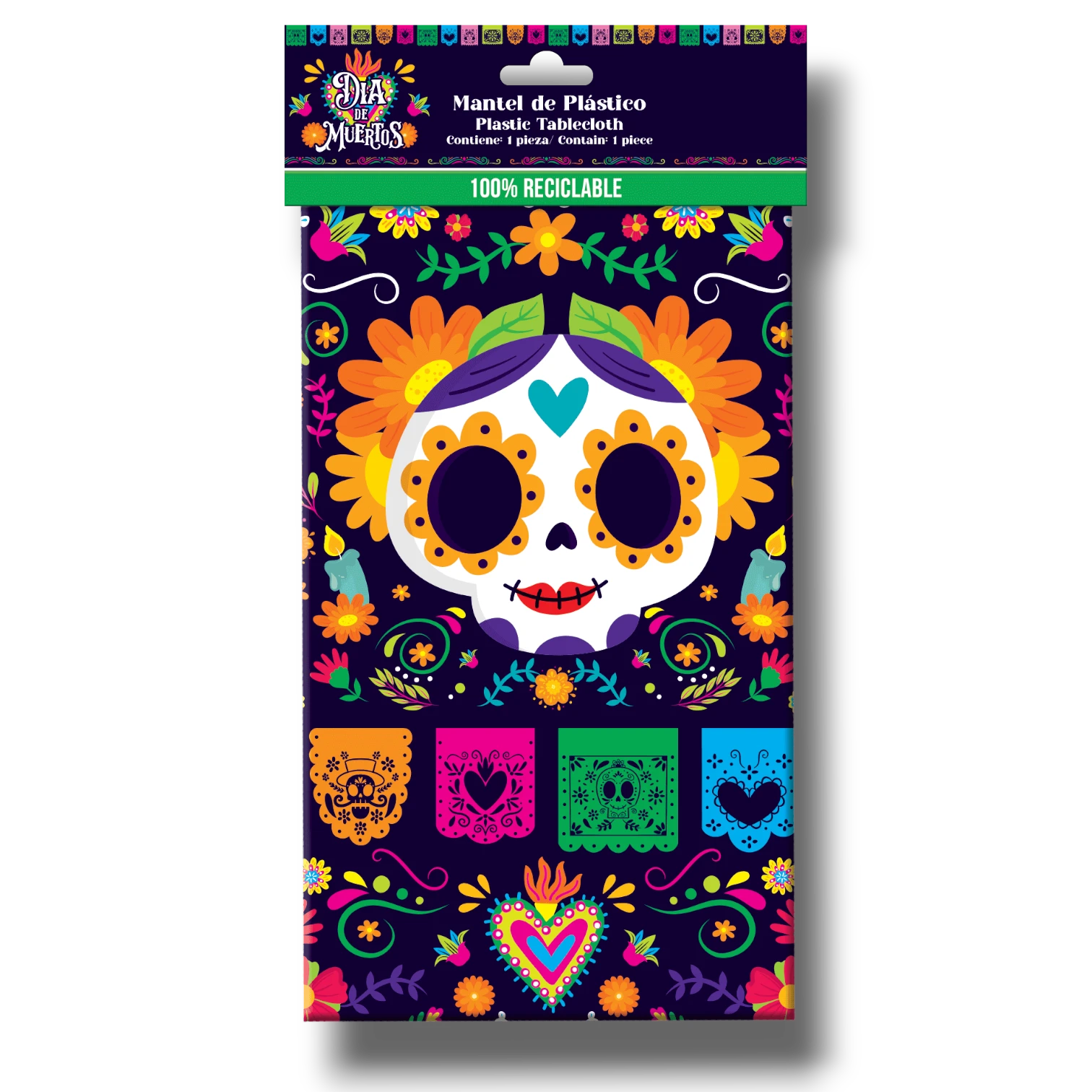 Mantel Dia de Muertos C/1