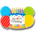 Bright Birthday Mobile Ornament C/1