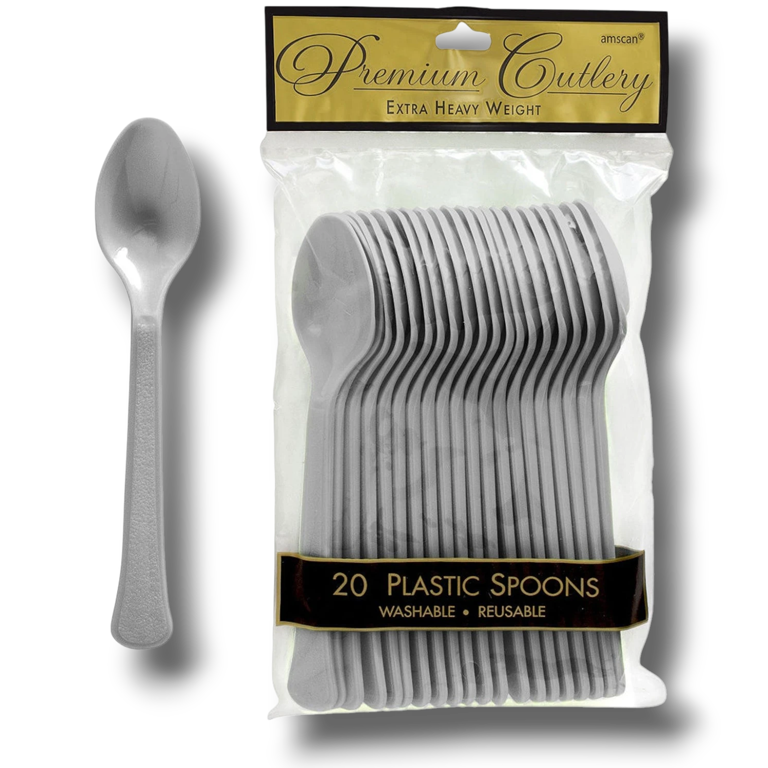 Cucharas Plata C/20