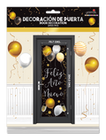 Golden New Year Door Decoration C/1