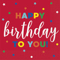 Napkin G Dots And Stars Birthday C/16