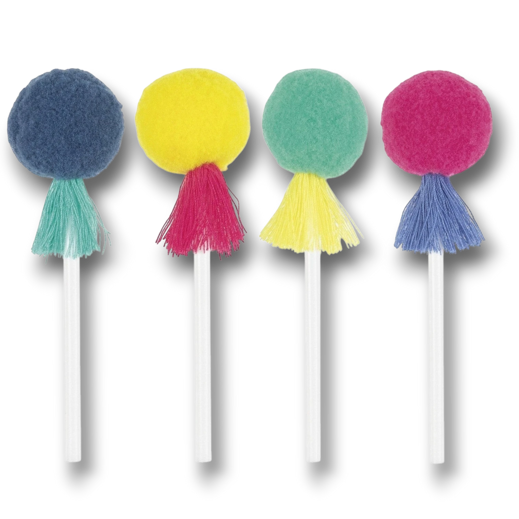 Food Picks Pom Pom And Tassel C/8