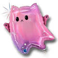Balloon 18" Kawaii Ghost Cat C/1