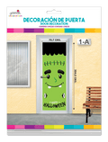 Decoracion Para Puerta Frankenstein C/1