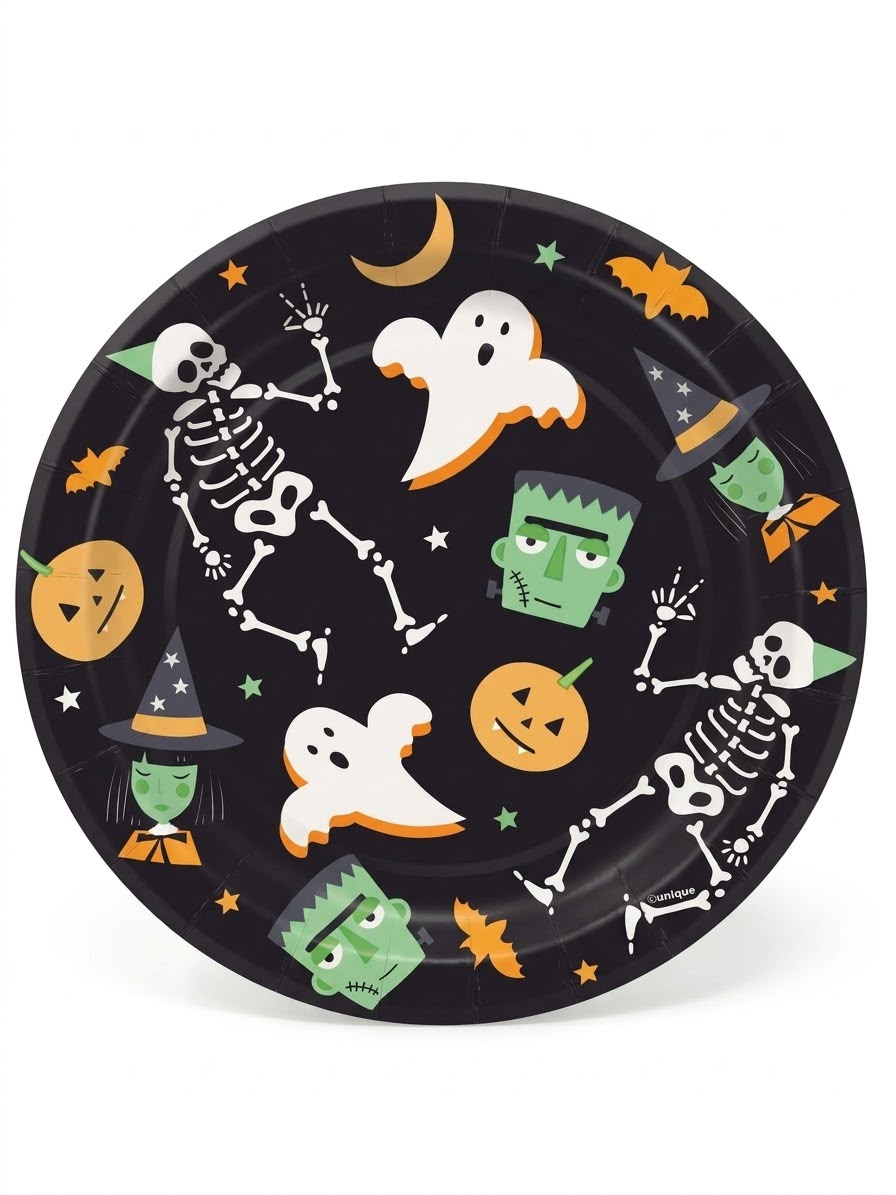 Plato 7" Spooky Skeletons C/8