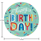 7" Birthday Bliss Plate C/20