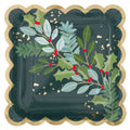 Plate 9" Holly Days Christmas C/8