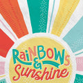 Retro Rainbow Napkins (16 Count)
