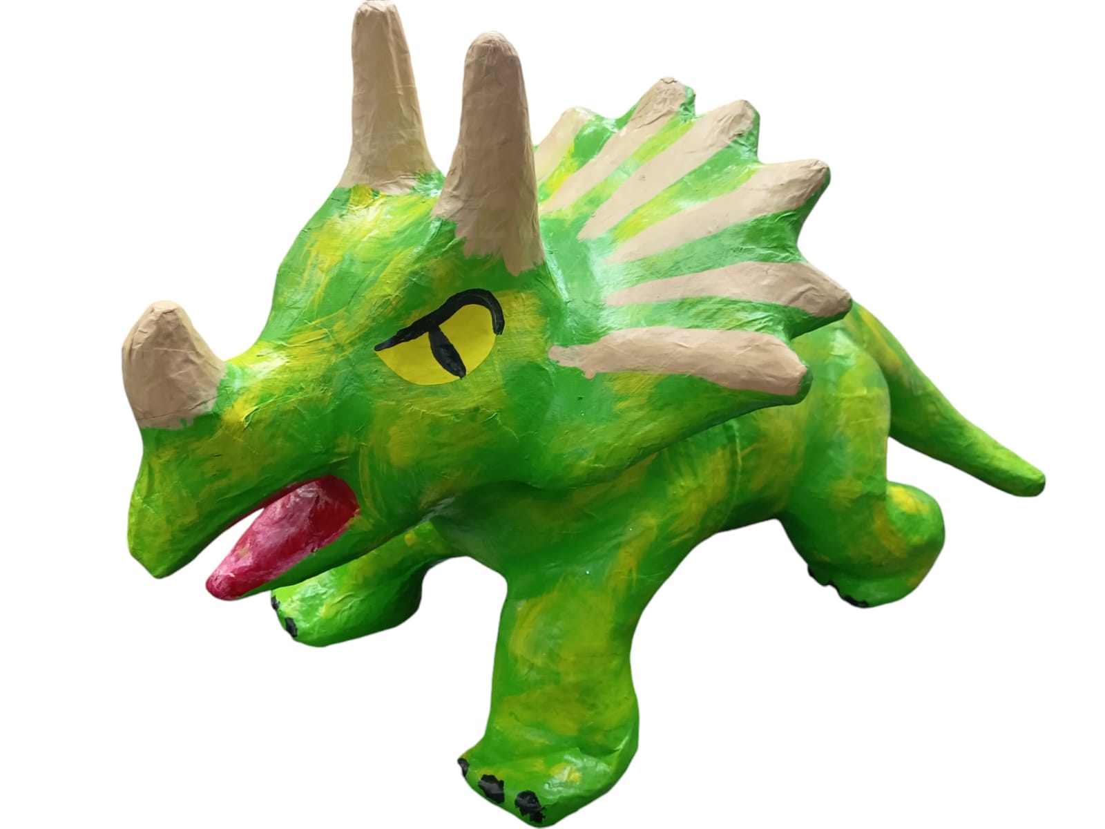 CH Dino Triceratops Piñata Figure