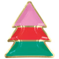 Vibrant Christmas Figure Plate C/1