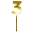 Cake Topper Number 3 C/1