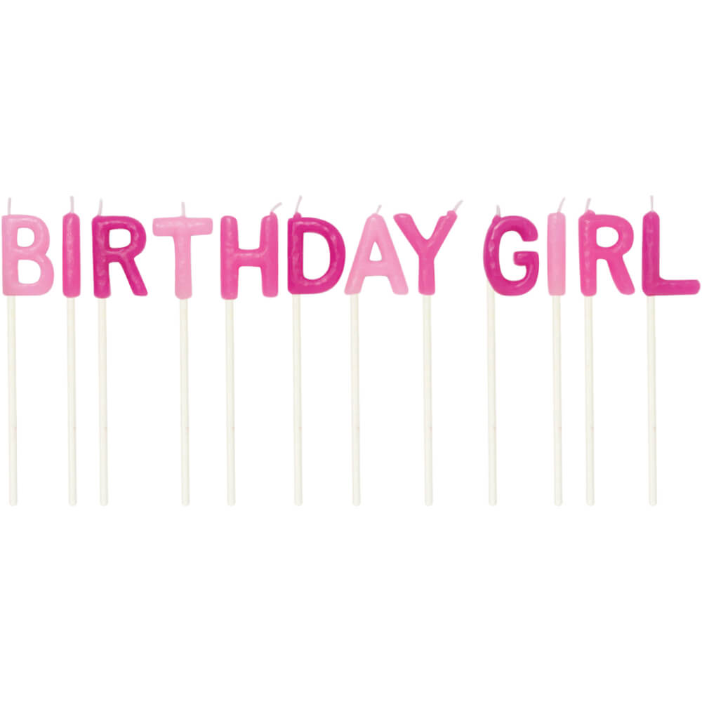 Vela Figura Birthday Girl C/1