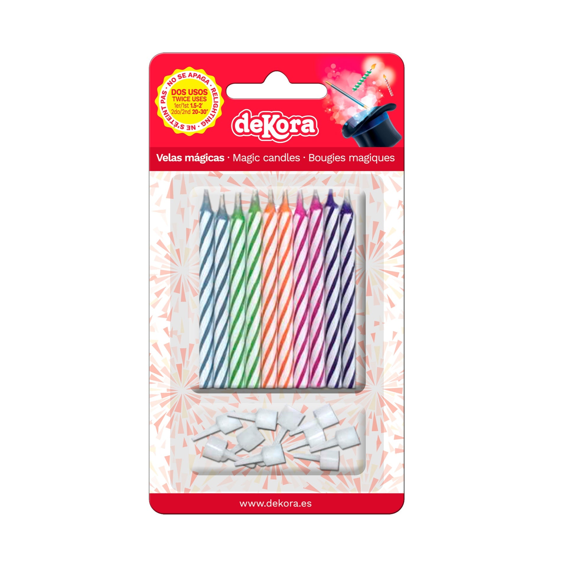 Vela Magica Multicolor C/10