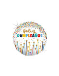 Globo 18" Velas De Estrellas De Cumpleaños C/1