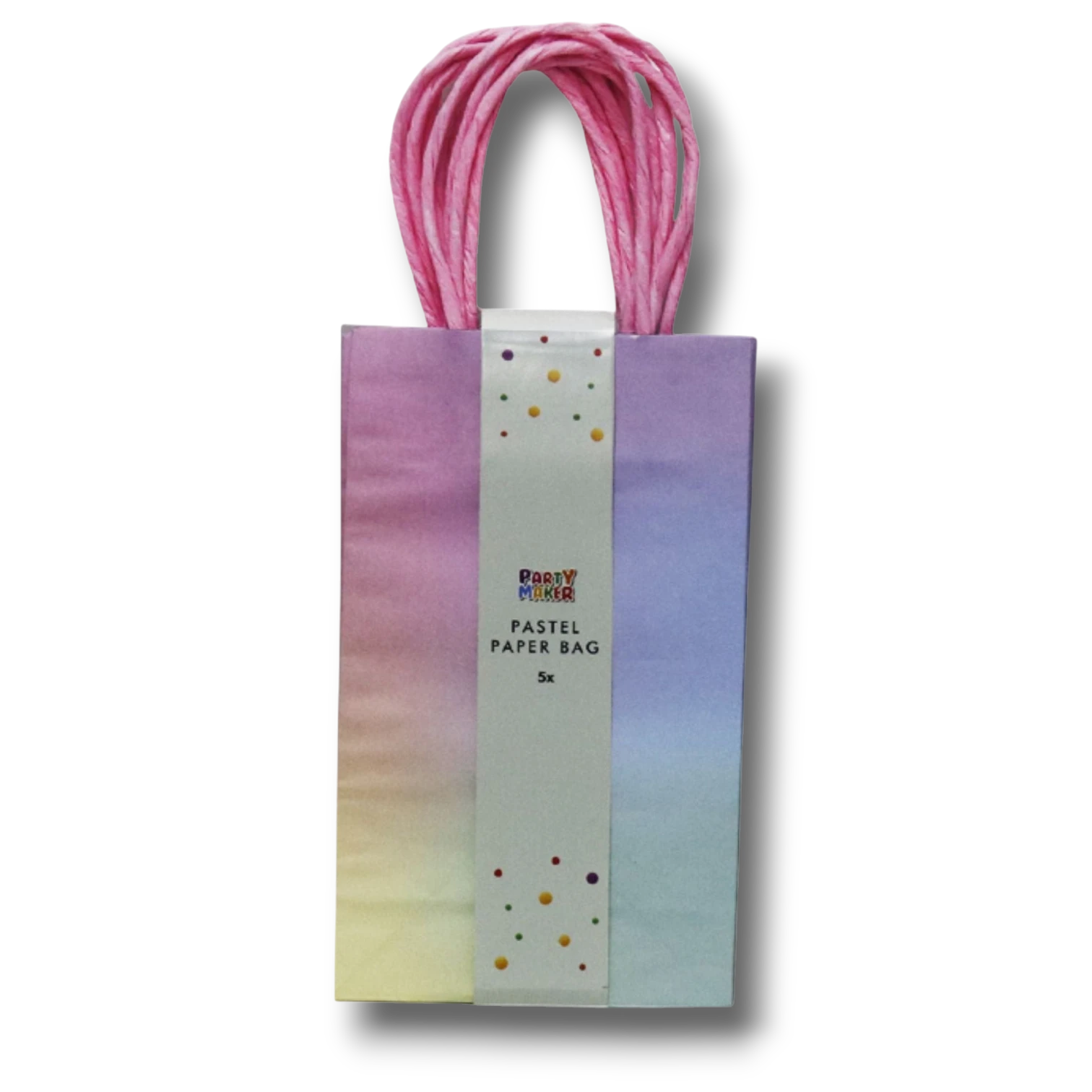 Bolsa De Papel Colores C/5