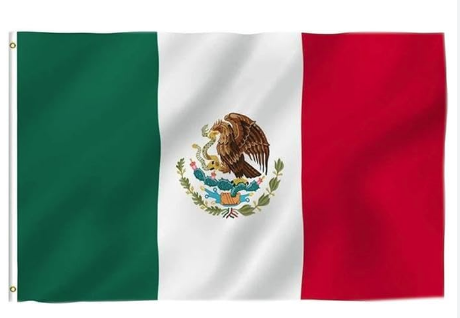 Bandera Mexico 60X90 C/1