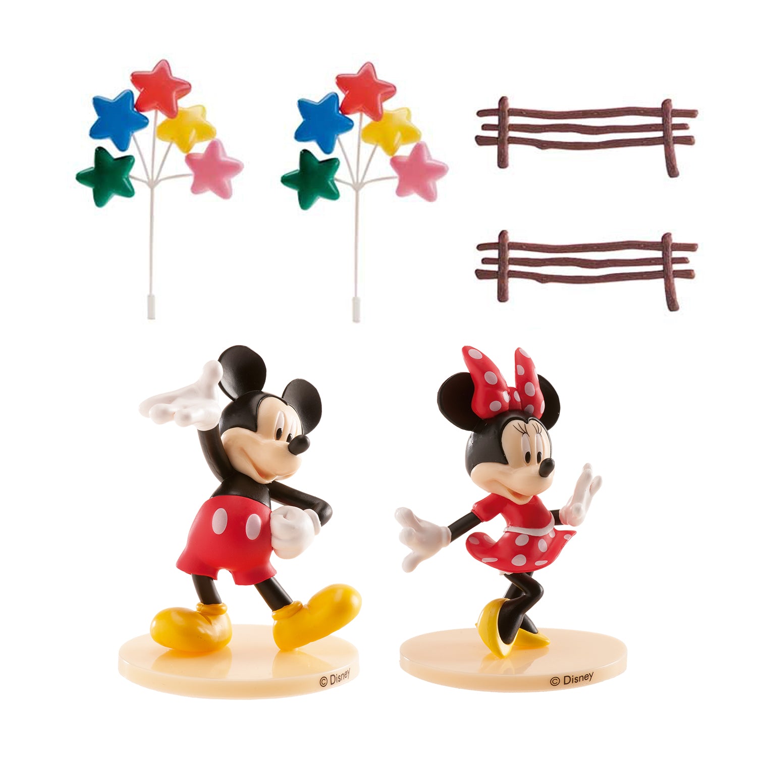Kit Mickey & Minnie PVC C/1