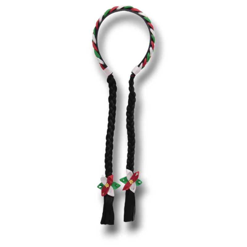 Diadema Trenza Tricolor C/2