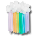 Balloon And Streamer Backdrop Rainbow C/1