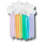 Balloon And Streamer Backdrop Rainbow C/1