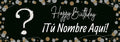 Happy Birthday Banner - Customizable
