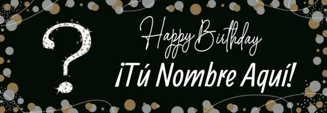 Banner HBD ? Personalizable