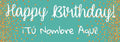 Banner HBD Menta Personalizable