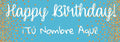Customizable Blue HBD Banner