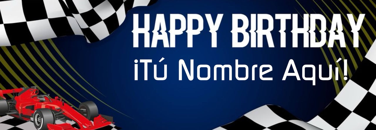 Banner HBD Carreras Personalizable