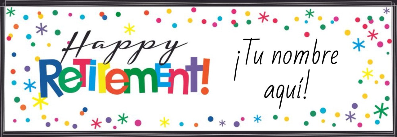 Customizable Happy Birthday Banner (Copy)