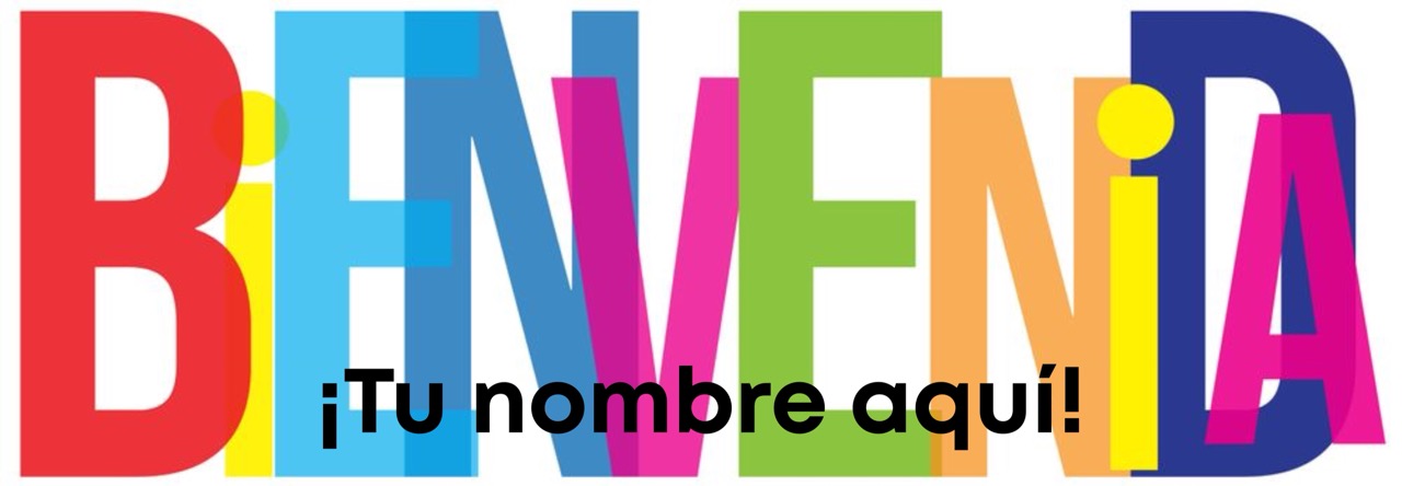 Banner Bienvenida Personalizable