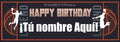 Customizable Happy Birthday Banner (Copy)