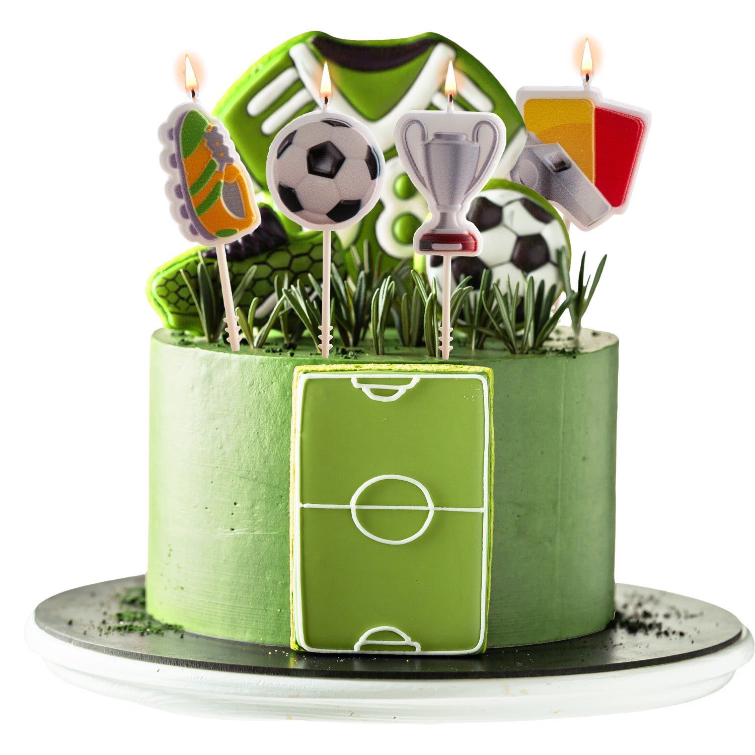 Vela Cumplaños Futbol C/4
