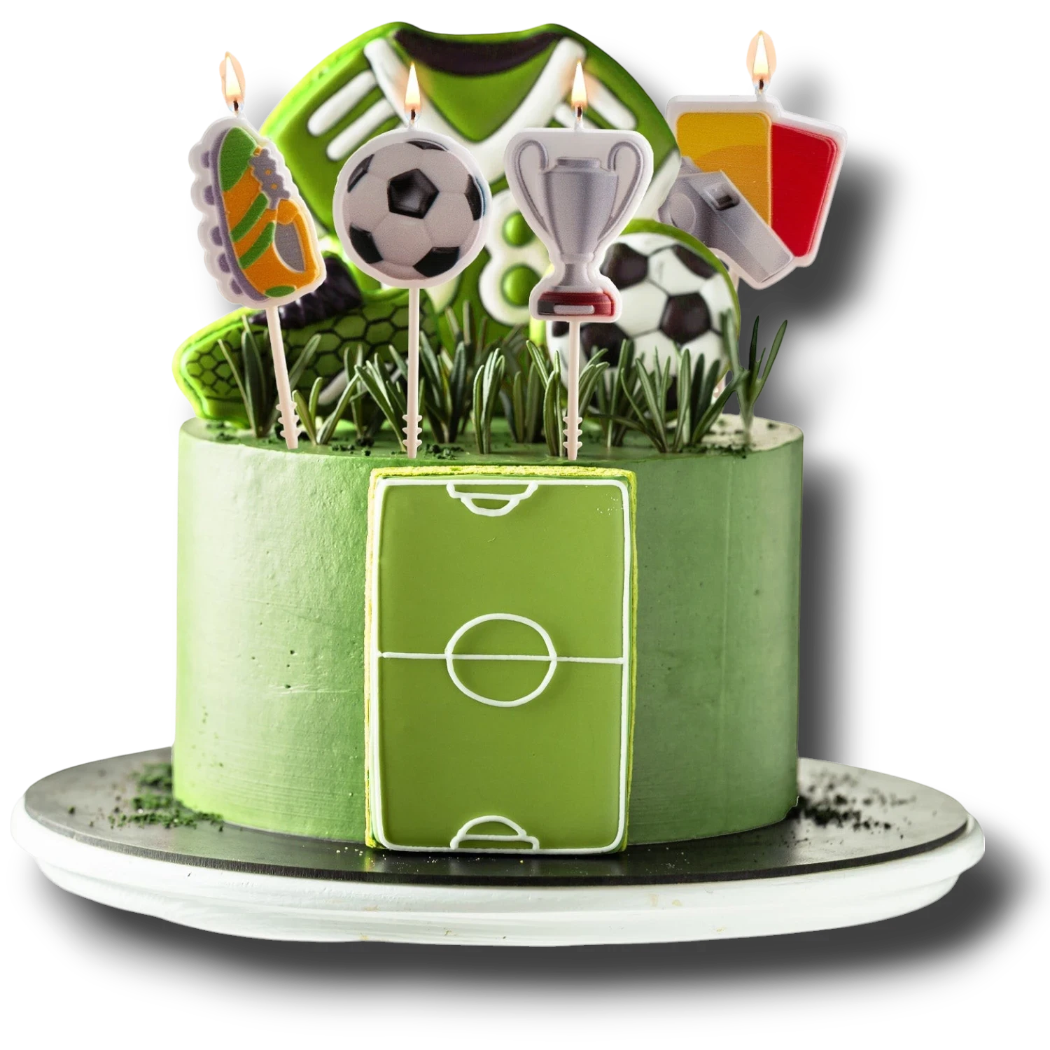 Vela Cumplaños Futbol C/4
