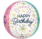 Globo Orbz Happy Birthday C/1