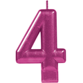 Vela Numero 4 Magenta C/1
