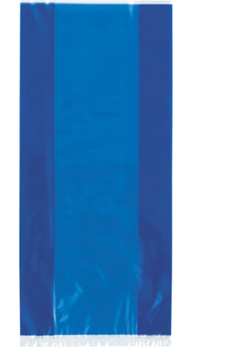 Bolsa Celofan Azul Royal C/30