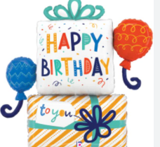36" Balloon Happy Birthday Gifts C/1
